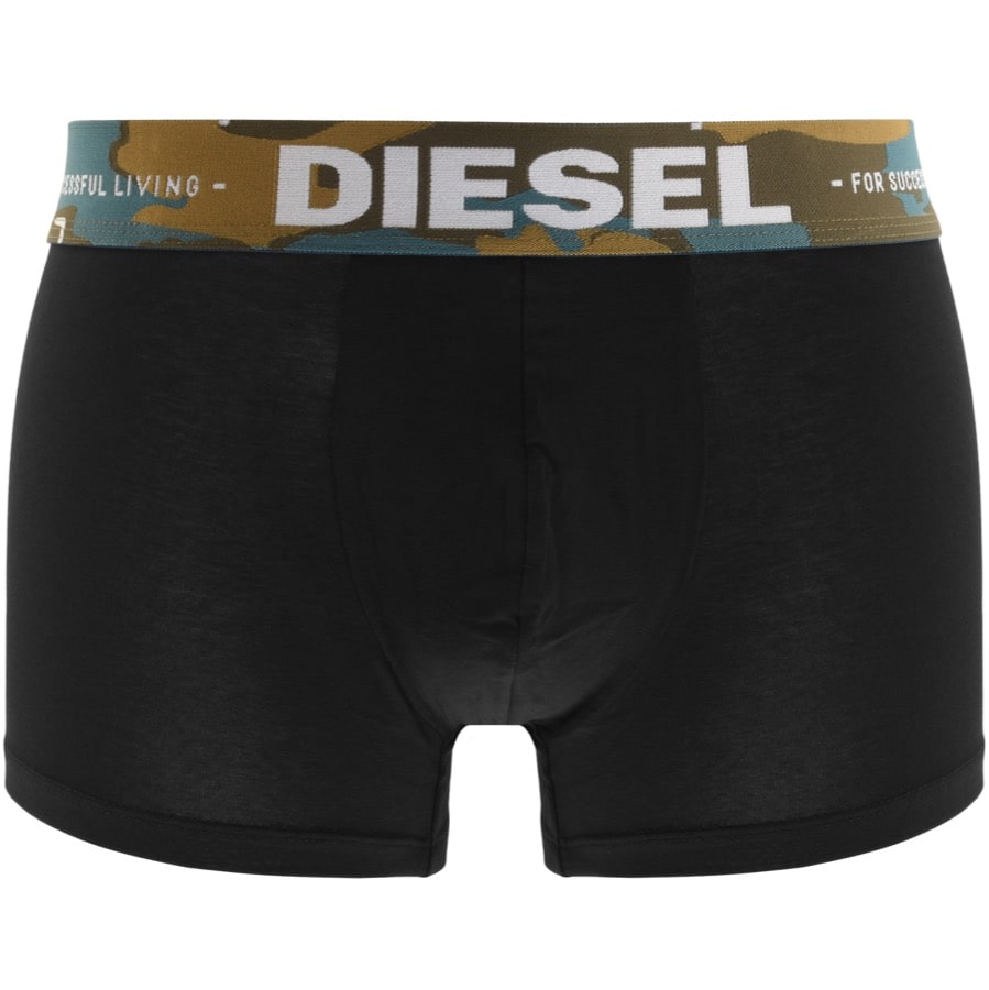 Diesel Underwear Damien 3 Pack Trunks Black Mainline Menswear